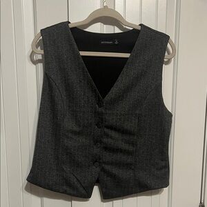 Dictionary Women's Gray Vest Top